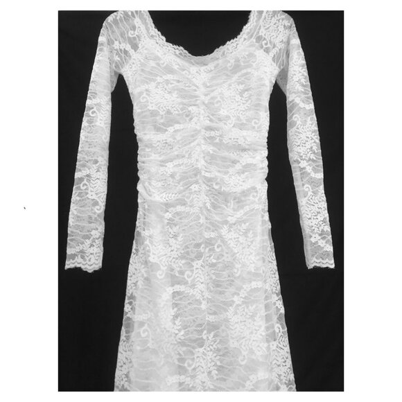 Cara Cara White Lace Dress Sample - Sm - NWT - Picture 2 of 5